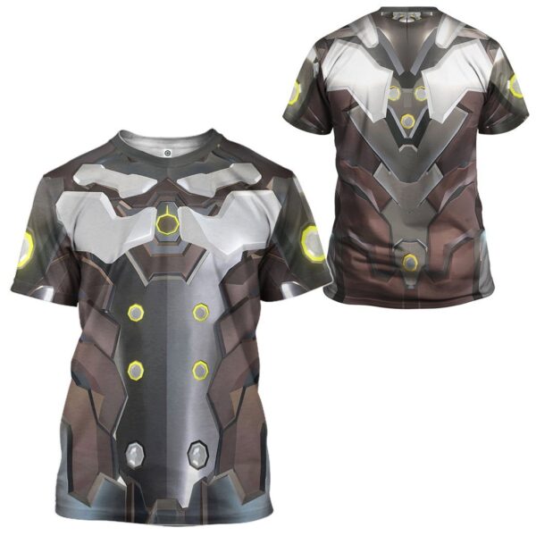 Gearhuman 3D Genji Overwatch Custom Tshirt Hoodie Appreal GK151213 3D Apparel 