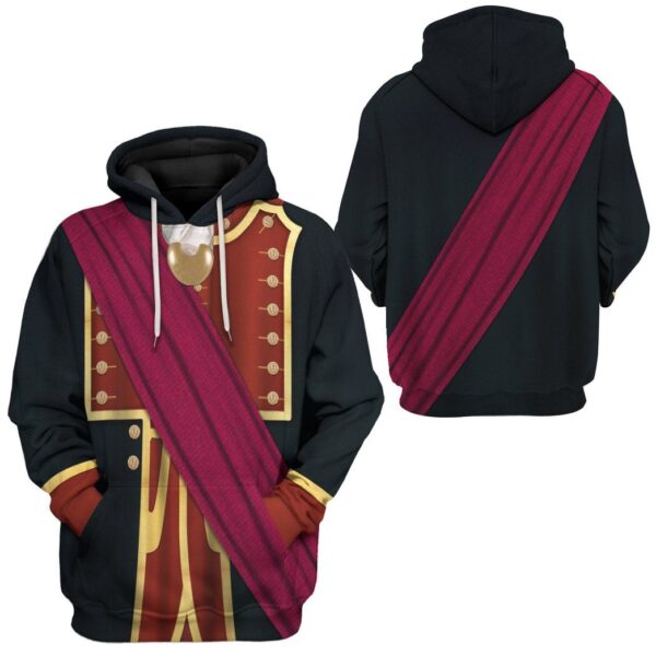 Gearhuman 3D George Washington Ancient Costume Custom Hoodie Apparel GV09091 3D Custom Fleece Hoodies 