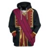 Gearhuman 3D George Washington Ancient Costume Custom Hoodie Apparel GV09091 3D Custom Fleece Hoodies Hoodie S