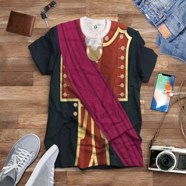 Gearhuman 3D George Washington Ancient Costume Custom Tshirt Apparel GV09091 3D T-shirt 