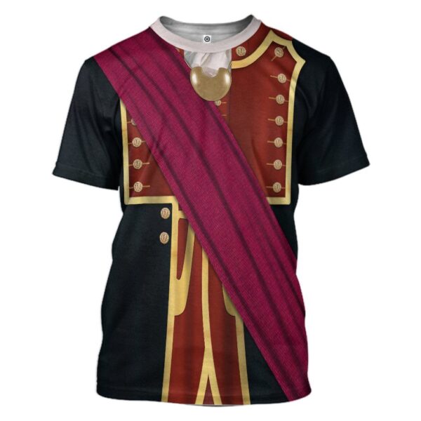 Gearhuman 3D George Washington Ancient Costume Custom Tshirt Apparel GV09091 3D T-shirt T-Shirt S 