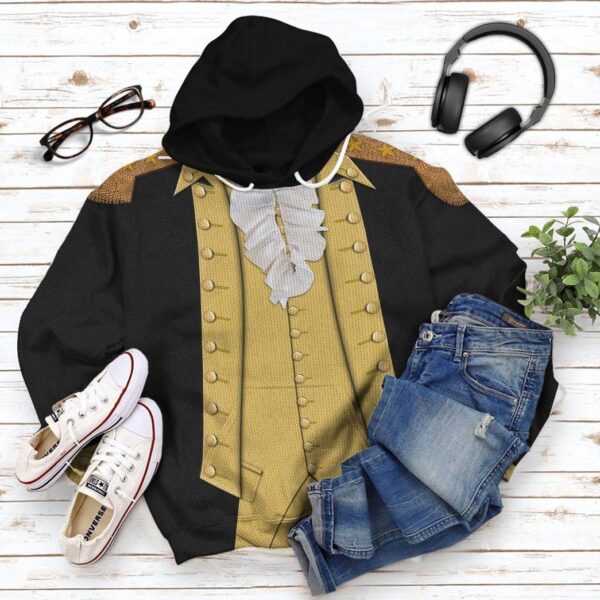 Gearhuman 3D George Washington Custom Ugly Hoodie GV13101 3D Apparel
