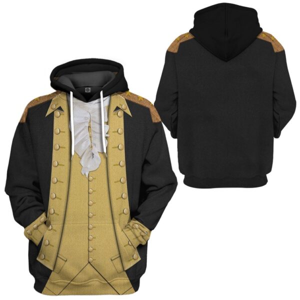 Gearhuman 3D George Washington Custom Ugly Hoodie GV13101 3D Apparel