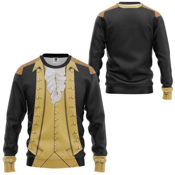 Gearhuman 3D George Washington Custom Ugly Sweatshirt GV13101 Sweatshirt