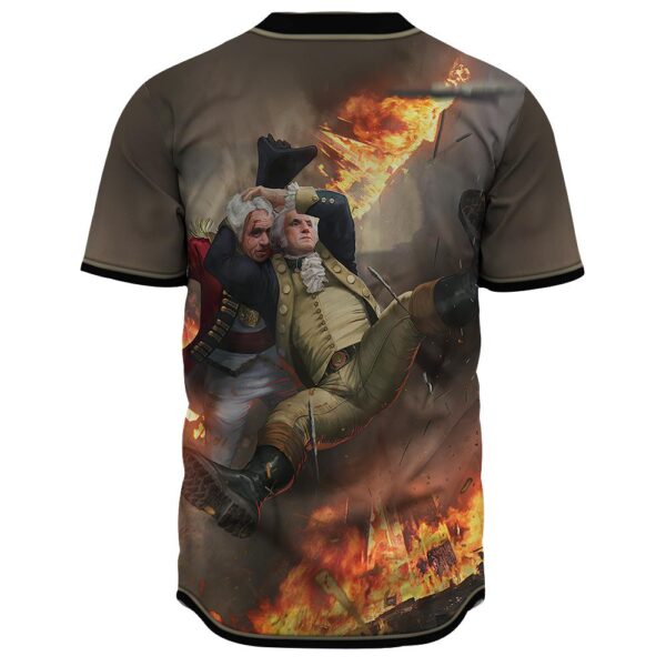 Gearhuman 3D George Washington Stunner Custom Jersey Shirt GW0107217 Jersey Shirt