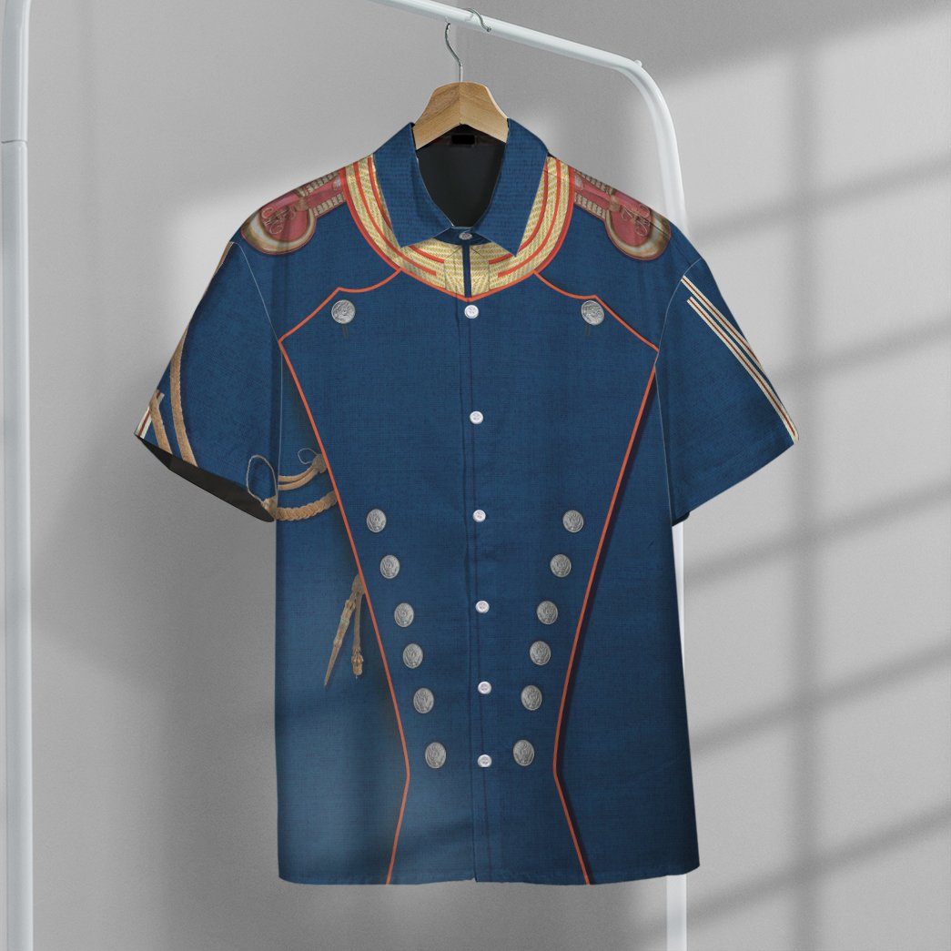 Gearhuman 3D German Army Custom Short Sleeve Shirt GW171143 Short Sleeve Shirt