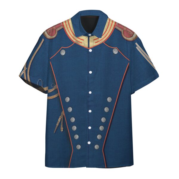 Gearhuman 3D German Army Custom Short Sleeve Shirt GW171143 Short Sleeve Shirt Short Sleeve Shirt S 