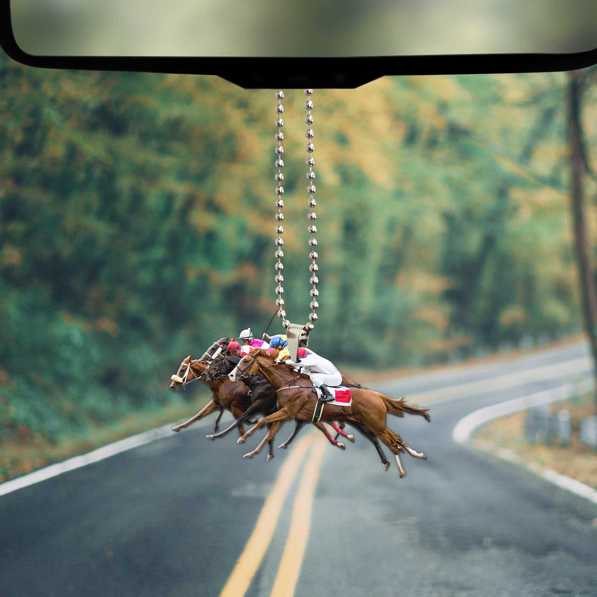 Gearhuman 3D Horse Racing Car Hanging ZK2605218 Car Hanging