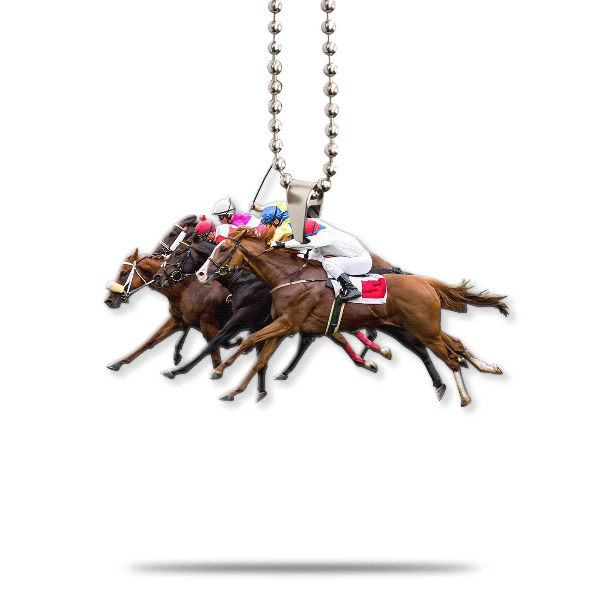 Gearhuman 3D Horse Racing Car Hanging ZK2605218 Car Hanging Car Hanging/1 Pack