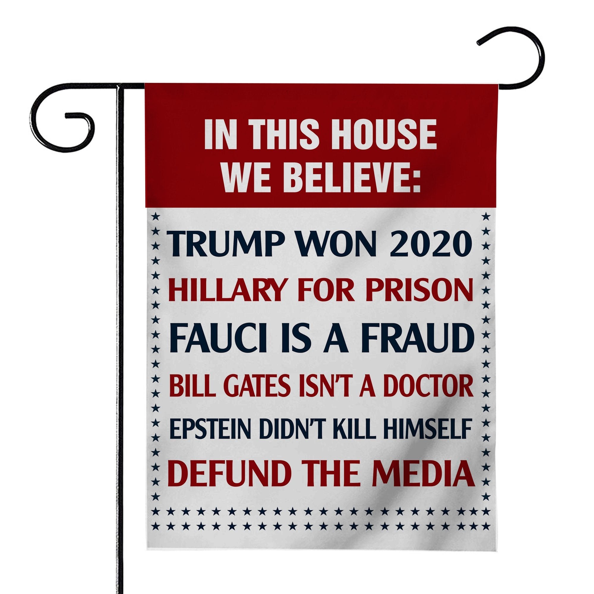 Gearhuman 3D In This House We Believe Custom Flag GW2806217 House Flag House Flag S