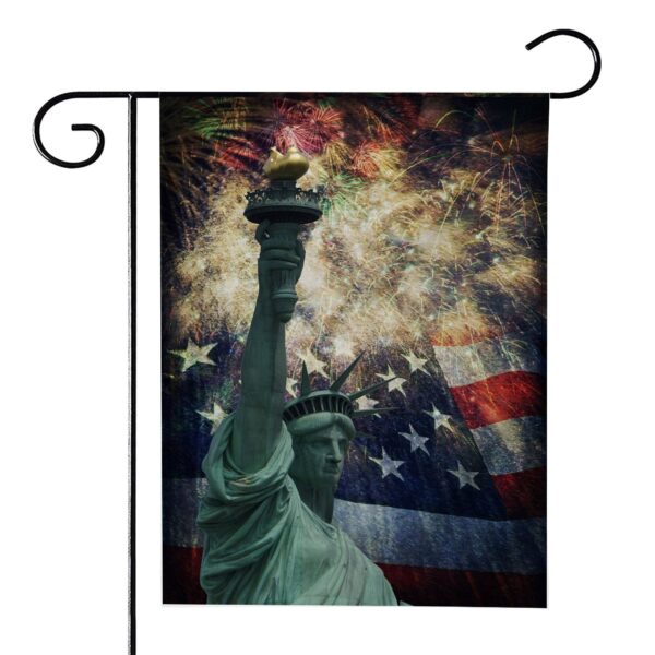 Gearhuman 3D Independence Day Statue Of Liberty Custom Flag GW2306216 House Flag House Flag S 
