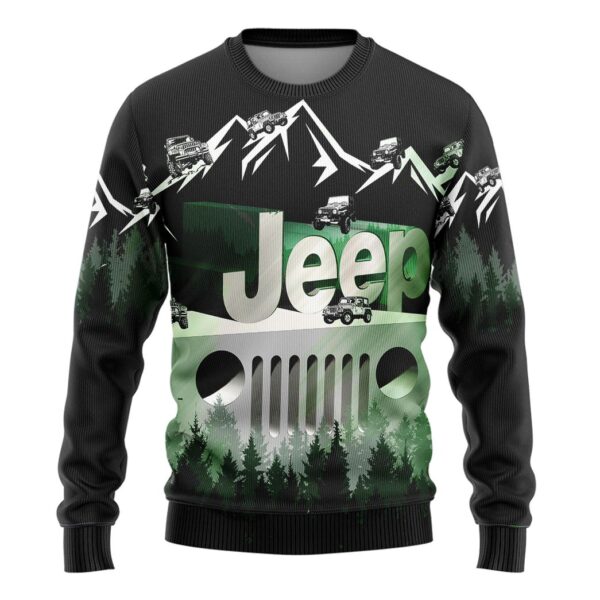 Gearhuman 3D Jeep Tshirt Hoodie Apparel ZZ2705214 3D Apparel Long Sleeve S