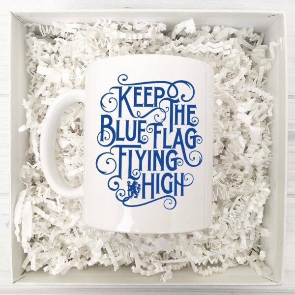 Gearhuman 3D Keep The Blue Flag Flying High Mug ZK0106214 Mug 