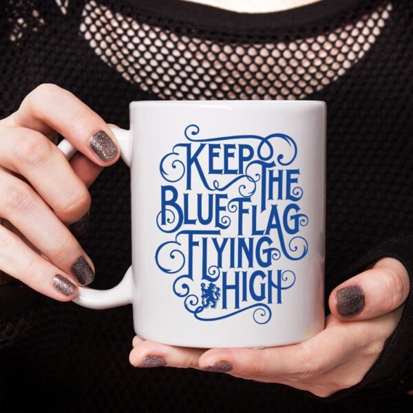 Gearhuman 3D Keep The Blue Flag Flying High Mug ZK0106214 Mug 