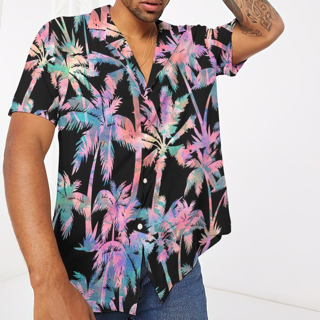Gearhuman 3D Maui Palm Hawaii Shirt ZC0306214 Hawai Shirt