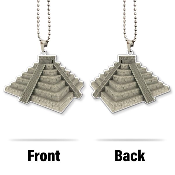 Gearhuman 3D Mayan Pyramid Car Hanging ZK1806216 Car Hanging