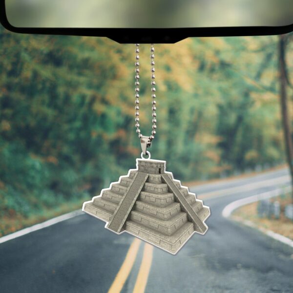Gearhuman 3D Mayan Pyramid Car Hanging ZK1806216 Car Hanging 