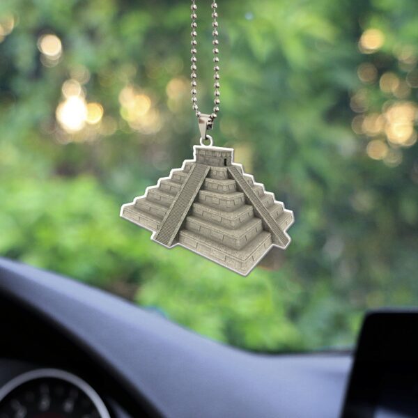 Gearhuman 3D Mayan Pyramid Car Hanging ZK1806216 Car Hanging 