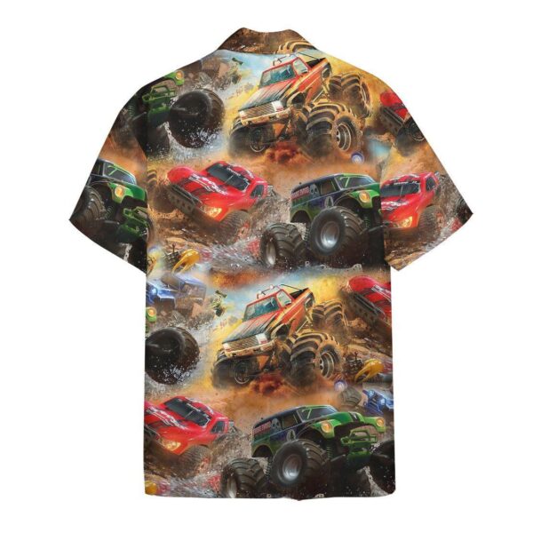 Gearhuman 3D Monster Truck Hawaii Shirt ZK1106219 Hawai Shirt