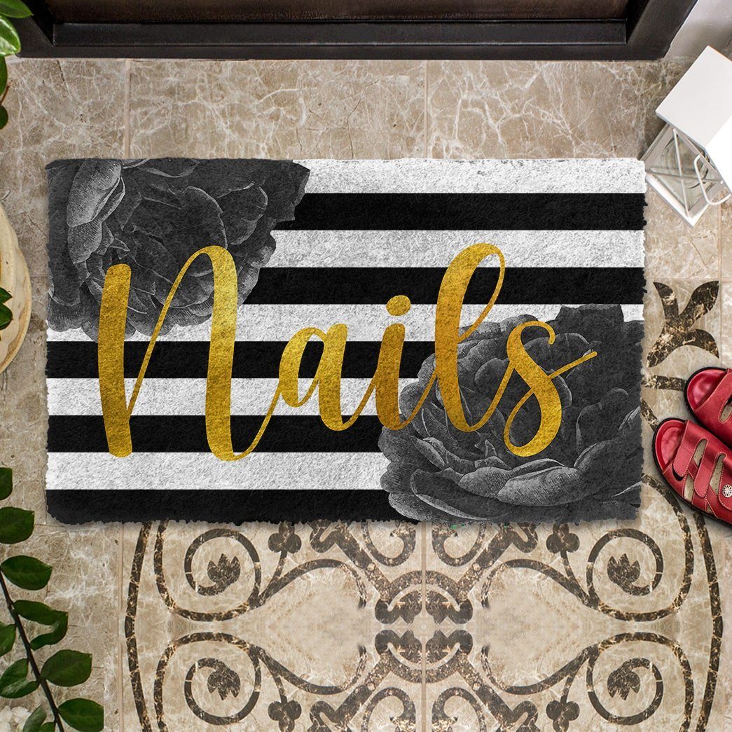 Gearhuman 3D Nail Doormat ZK09062110 Doormat
