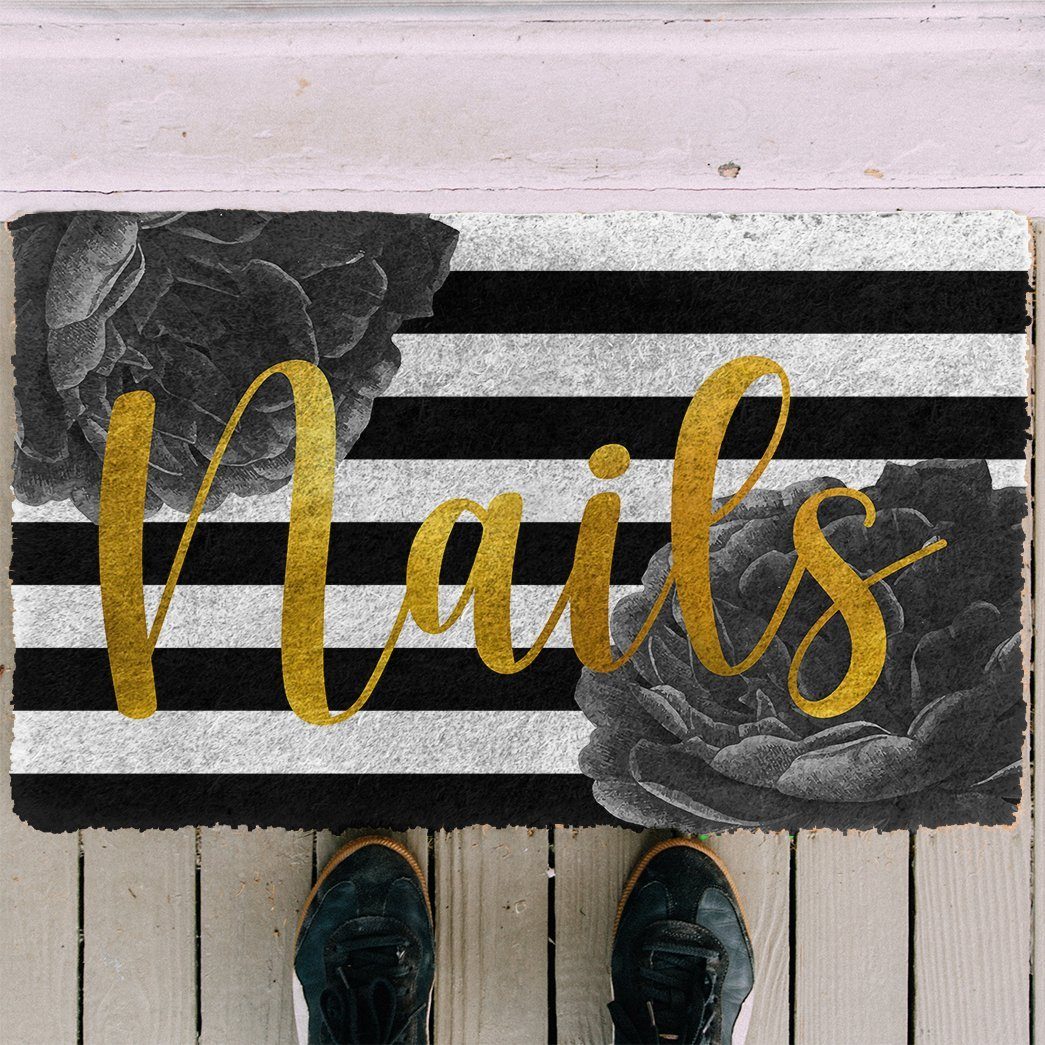 Gearhuman 3D Nail Doormat ZK09062110 Doormat