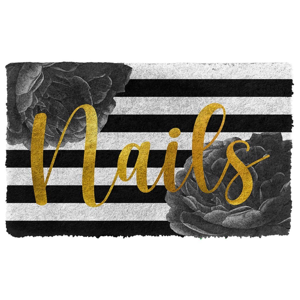 Gearhuman 3D Nail Doormat ZK09062110 Doormat Doormat S(15,8inchx23,6inch)