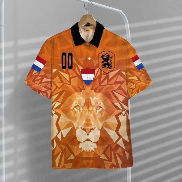 Gearhuman 3D Netherlands Football Supporter Hawaii Shirt ZK1406212 Short Sleeve Shirt 