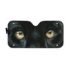 Gearhuman 3D Panther Eyes Car Sunshade ZK3006213 Auto Sunshade 57''x27.5''