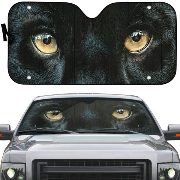 Gearhuman 3D Panther Eyes Car Sunshade ZK3006213 Auto Sunshade