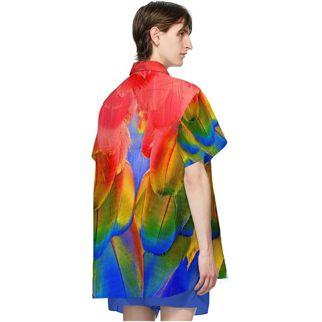 Gearhuman 3D Parrot Hawaii Shirt ZZ0406216 Hawai Shirt