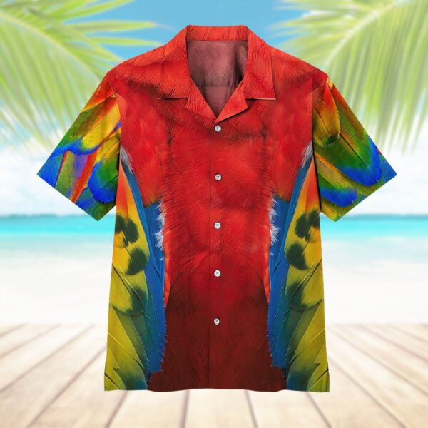Gearhuman 3D Parrot Hawaii Shirt ZZ0406216 Hawai Shirt