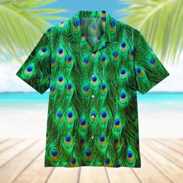 Gearhuman 3D Peacock Hawaii Shirt ZZ0706214 Hawai Shirt