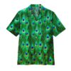 Gearhuman 3D Peacock Hawaii Shirt ZZ0706214 Hawai Shirt Short Sleeve Shirt S