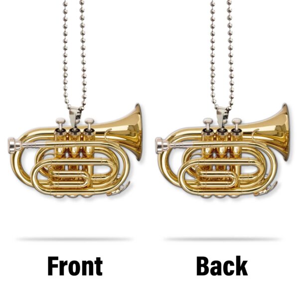 Gearhuman 3D Pocket Trumpet Car Hanging ZK0306214 Car Hanging 