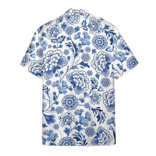 Gearhuman 3D Porcelain Pattern Hawaii Shirt ZK0406215 Hawai Shirt