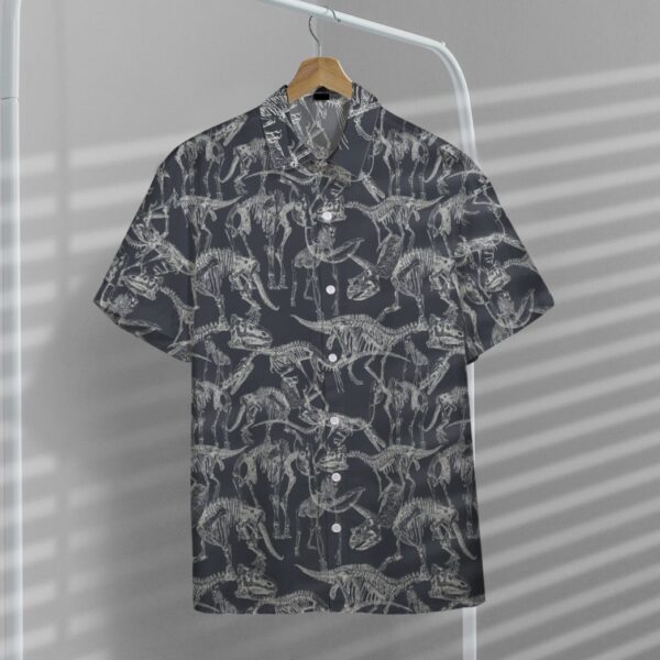 Gearhuman 3D Prehistoric Animals Hawaii Shirt ZK2106216 Short Sleeve Shirt 