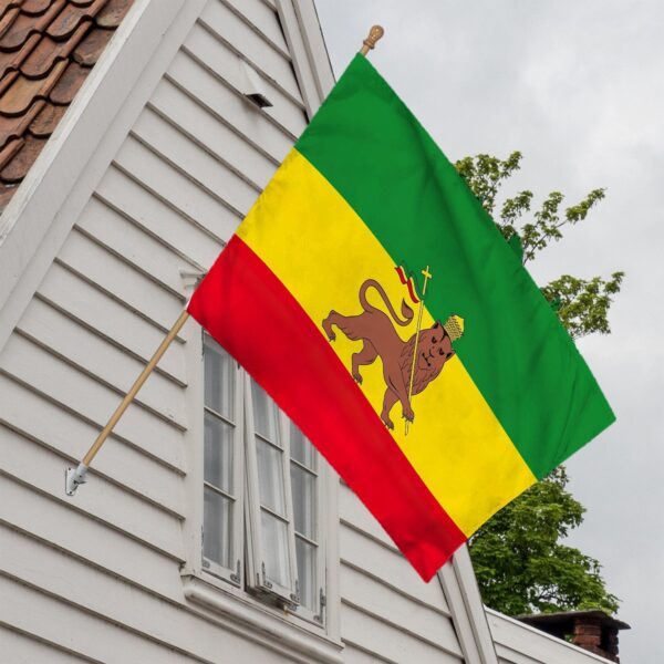 Gearhuman 3D Rastafari Flag ZK1506212 Flag House 