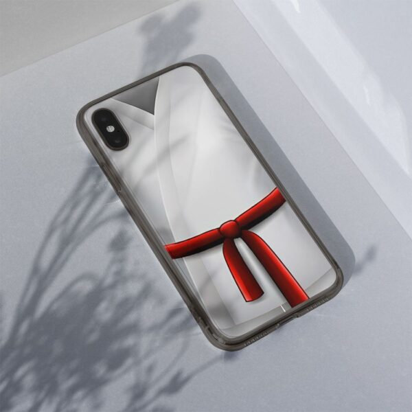Gearhuman 3D Red Karate Belt Phone Case ZK1706212 Glass Phone Case 