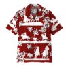 Gearhuman 3D Red Team Roping Hawaii Shirt ZK2506216 Short Sleeve Shirt Short Sleeve Shirt S