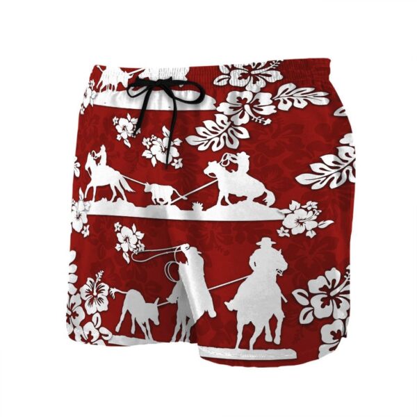 Gearhuman 3D Red Team Roping Shorts ZK2506215 Men Shorts