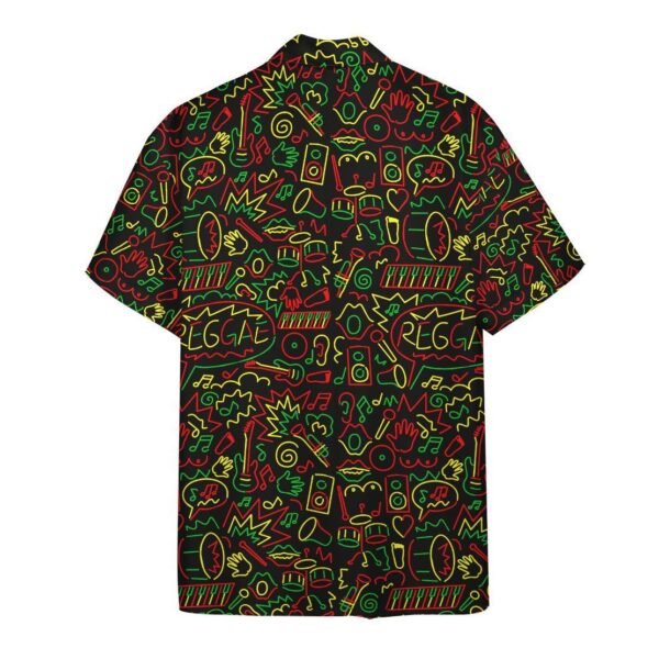Gearhuman 3D Reggae Hawaii Shirt ZK1406214 Hawai Shirt