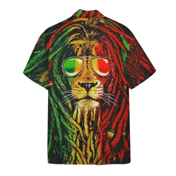 Gearhuman 3D Reggae Lion Hawaii Shirt ZK1606215 Short Sleeve Shirt