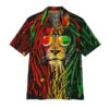 Gearhuman 3D Reggae Lion Hawaii Shirt ZK1606215 Short Sleeve Shirt Short Sleeve Shirt S