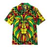Gearhuman 3D Reggae Music Celebration Hawaii Shirt ZK1406213 Short Sleeve Shirt Short Sleeve Shirt S