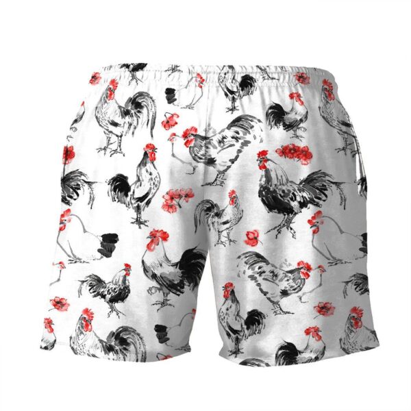 Gearhuman 3D Roosters Shorts ZK2506217 Men Shorts
