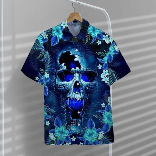Gearhuman 3D Skull Hawaii Shirt ZZ1006211 Hawai Shirt