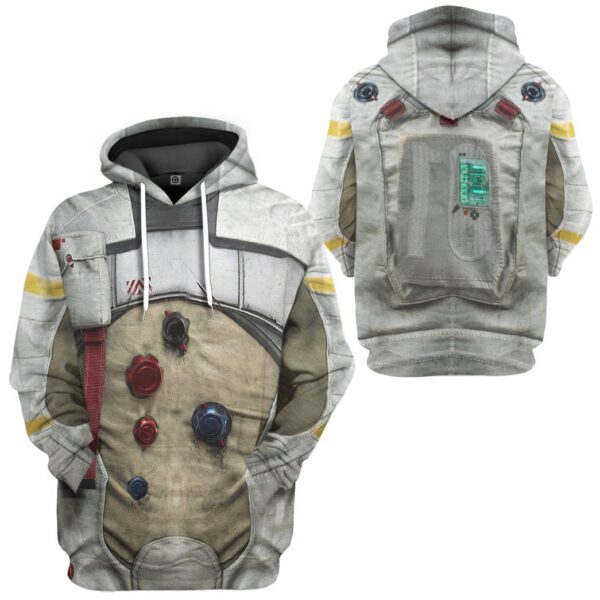 Gearhuman 3D Space Sain Suit Unit Custom Hoodie Apparel GN18091 3D Apparel 