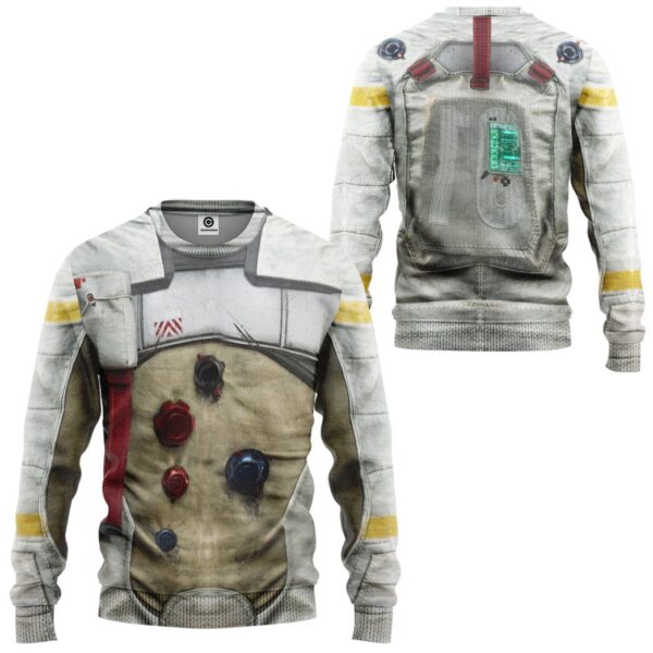 Gearhuman 3D Space Sain Suit Unit Custom Sweatshirt Apparel GN18091 Sweatshirt