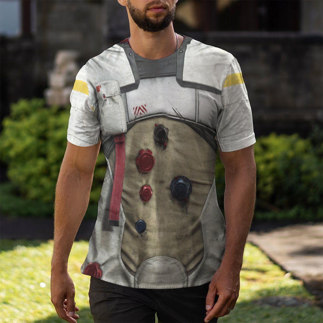 Gearhuman 3D Space Sain Suit Unit Custom Tshirt Apparel GN18091 3D T-shirt