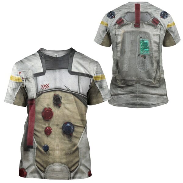 Gearhuman 3D Space Sain Suit Unit Custom Tshirt Apparel GN18091 3D T-shirt